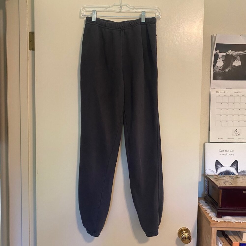 Spiritual Gangster Soul Laguna Vintage Black Sweatpant, Size Extra Small - Picture 2 of 12